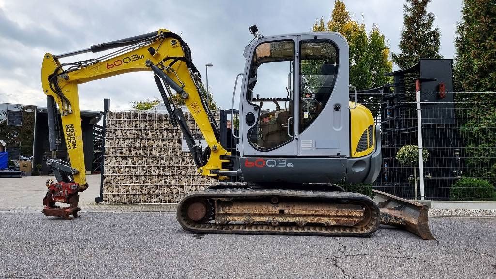 2011 Wacker Neuson 6003 RD mini excavator, side view