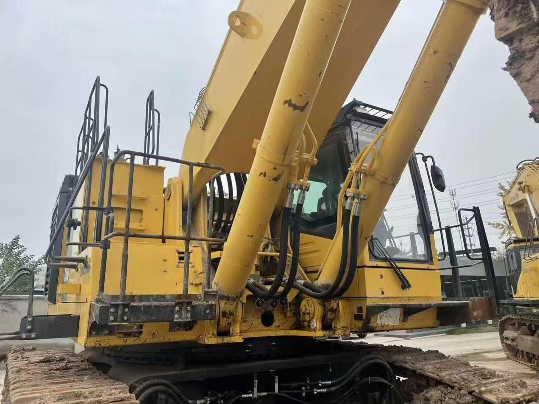 2019 Komatsu PC1250-8 crawler excavator, rear three-quarter view