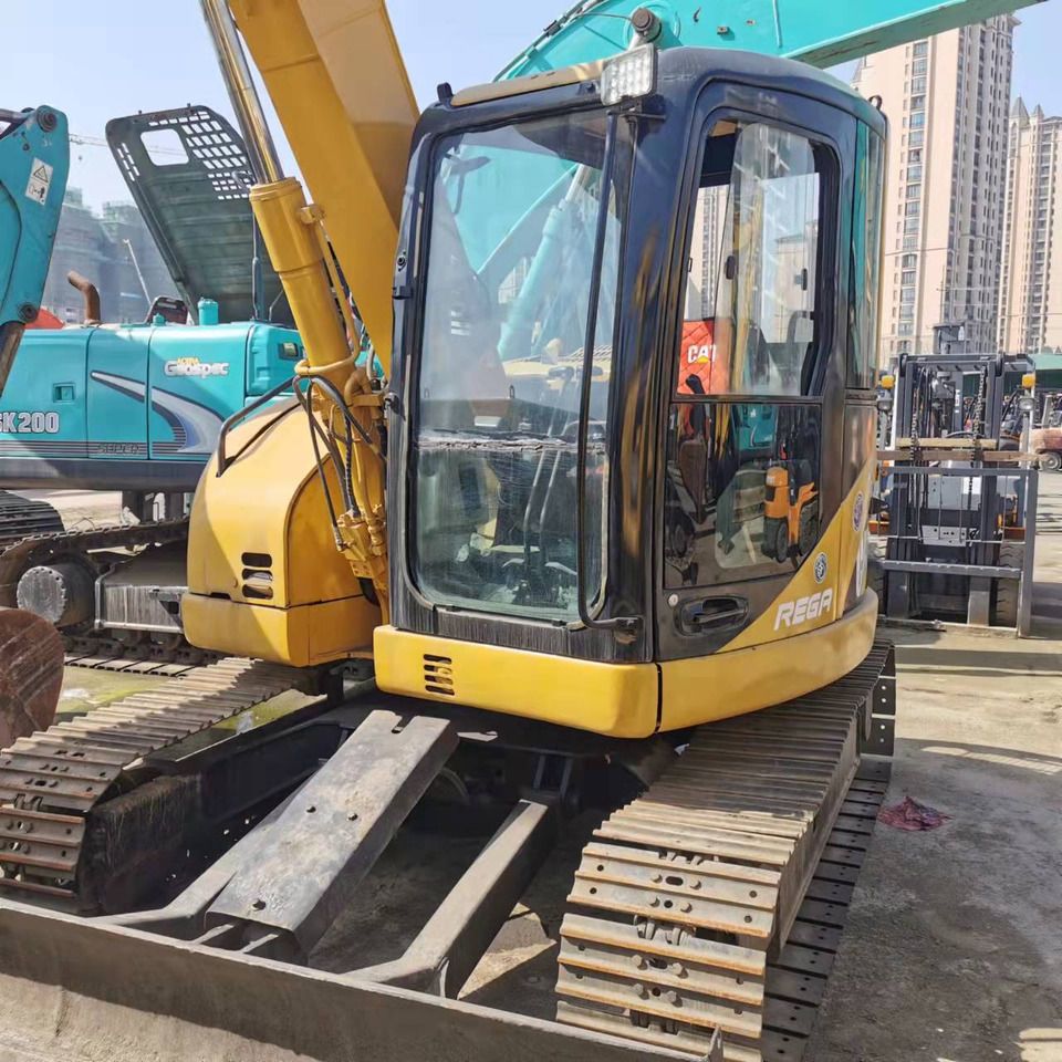 2024 Caterpillar 308C excavator, front three-quarter view