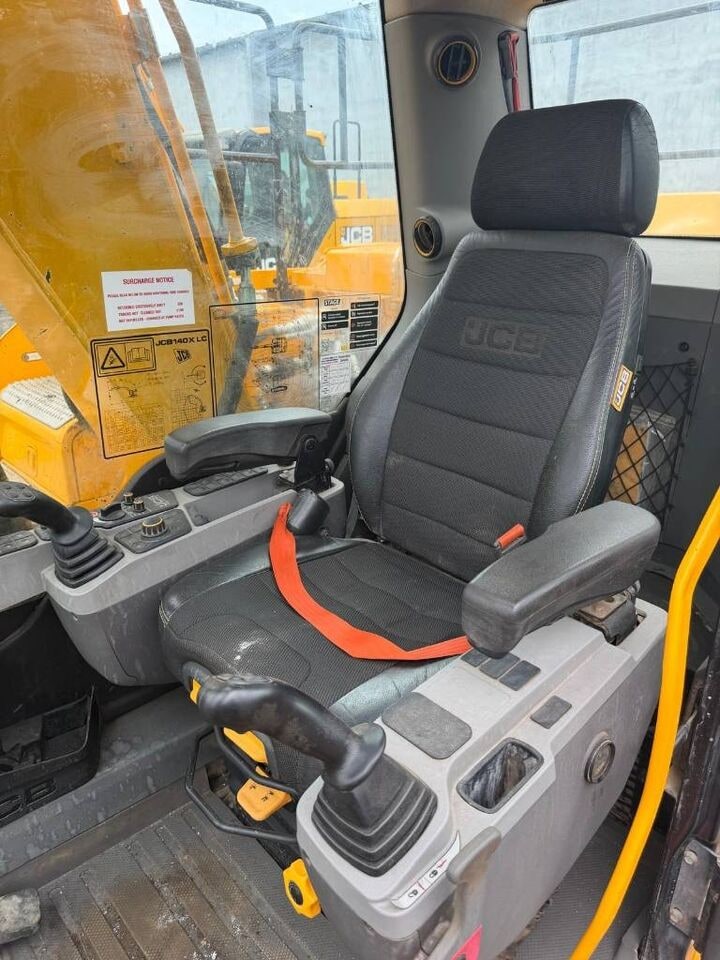 2020 JCB 140X LC Crawler Excavator interior cab view