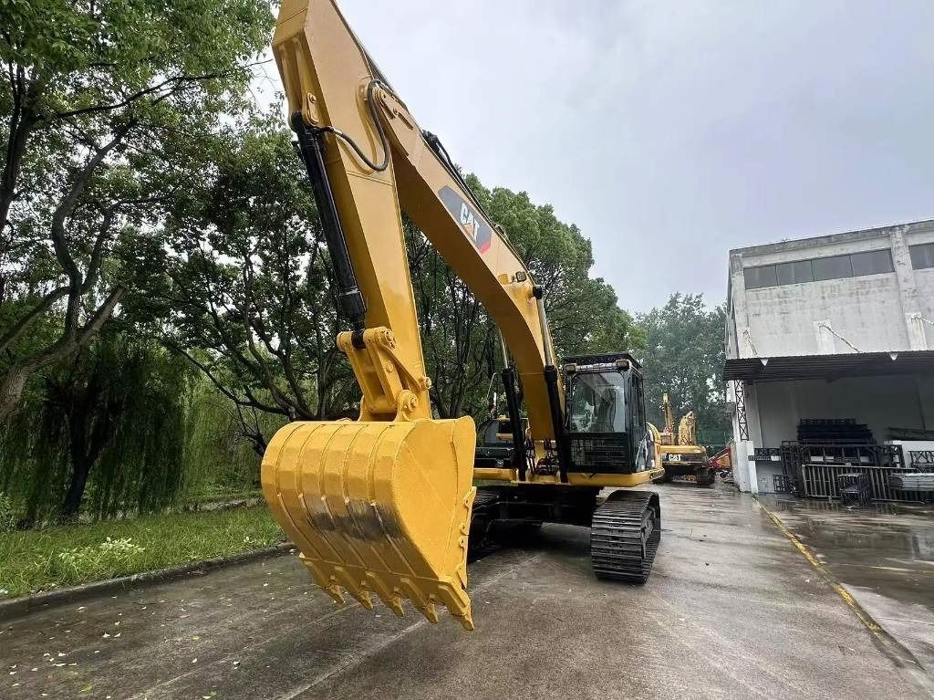 2022 Caterpillar 330D mini excavator, front-side view