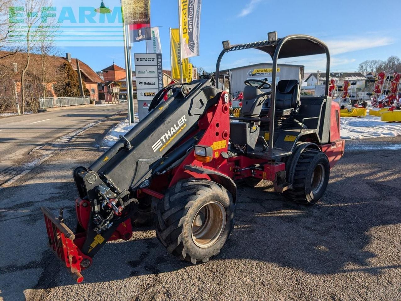 2020 Thaler 3448 T telescopic wheel loader, side view