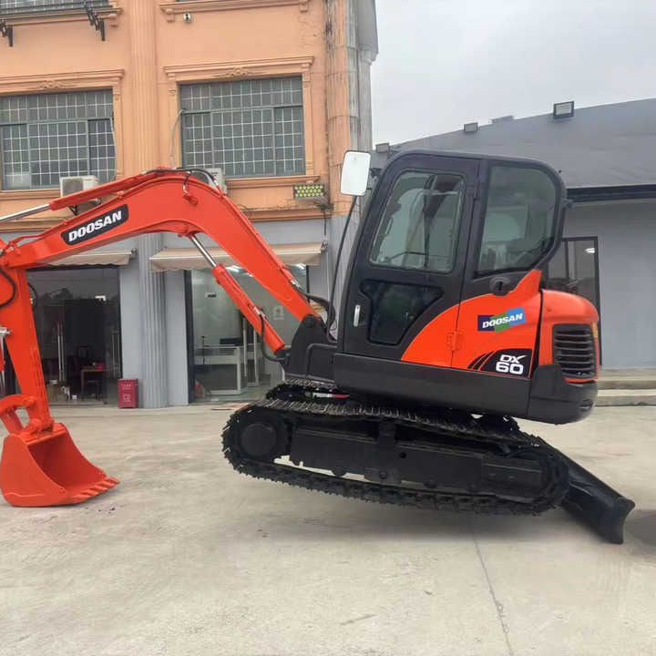 2024 Doosan DX60-9C excavator side view