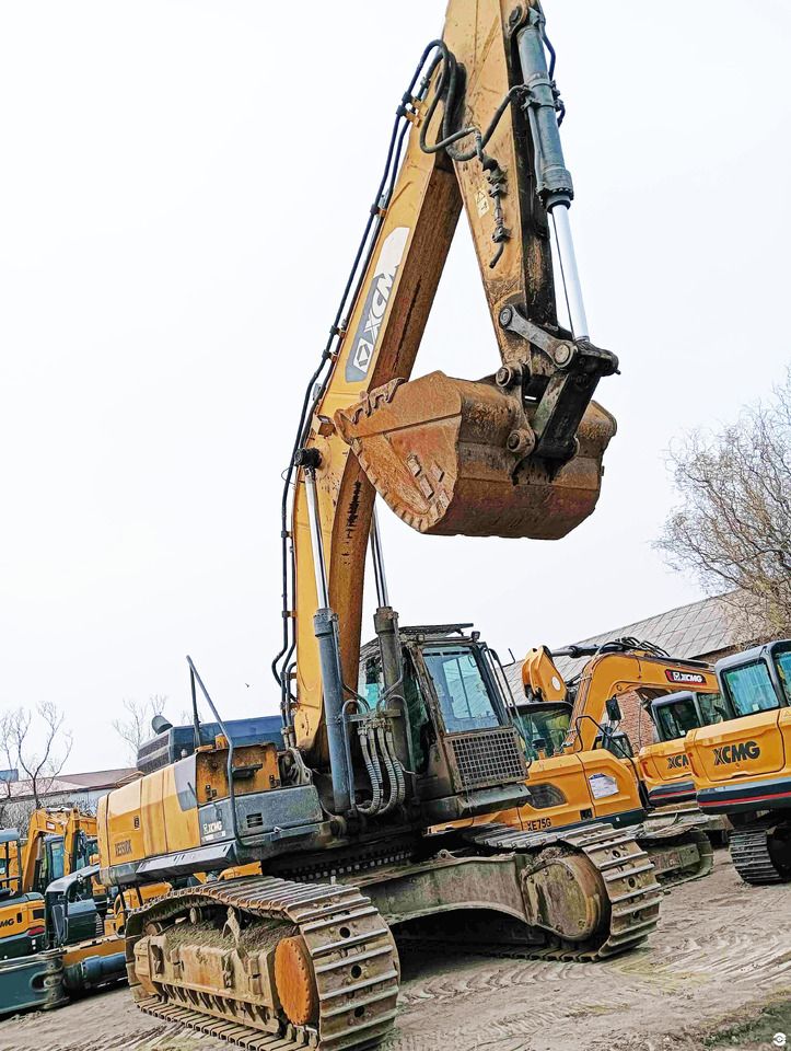 2019 XCMG XE490DK crawler excavator, low angle front view