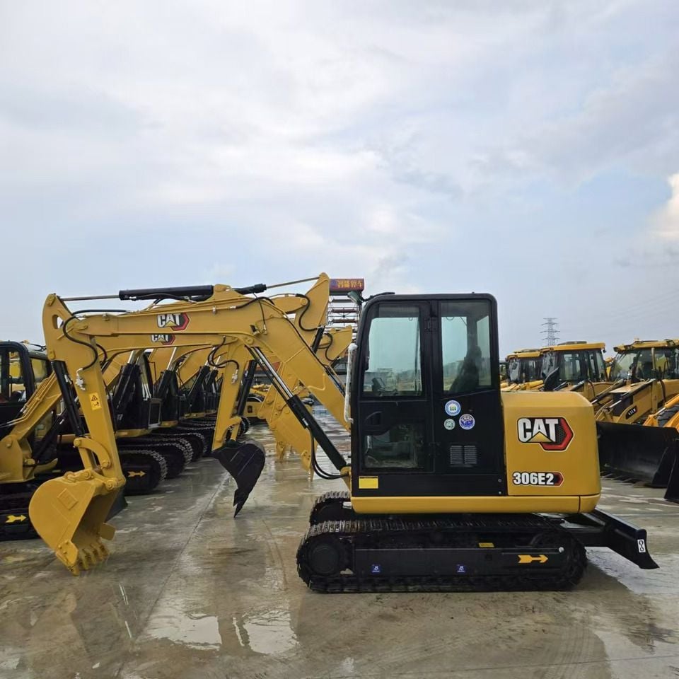 2023 Caterpillar 306E2 mini excavator, side view