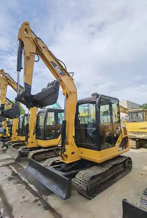 2016 Caterpillar 306D crawler excavator, front three-quarter view