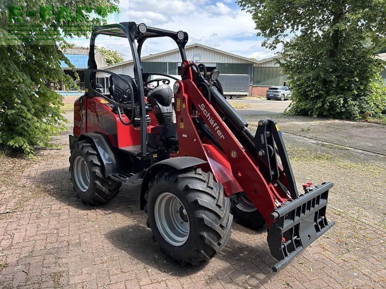 2024 Schäffer 3650 mini excavator, front three-quarter view 2024 Schäffer 3650 mini excavator, front three-quarter view