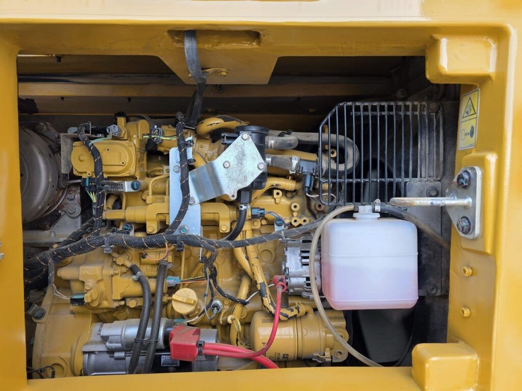 2020 Caterpillar 308C Mini Excavator engine compartment view
