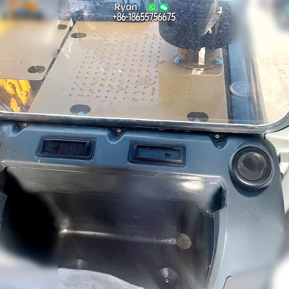 2017 Caterpillar 320D2 crawler excavator interior cab view