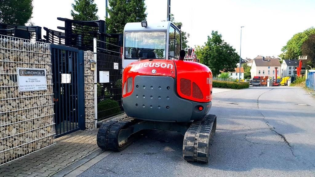 2008 Wacker Neuson 50Z3 RD mini excavator rear view
