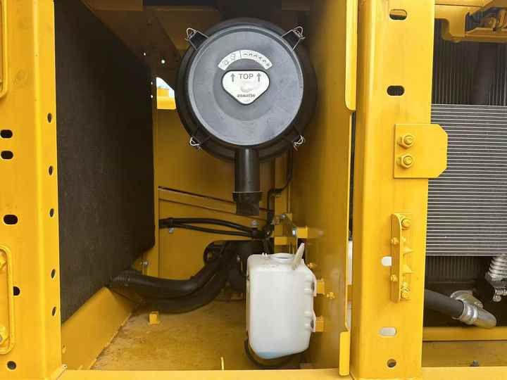 2022 Komatsu PC210-8 crawler excavator engine compartment detail