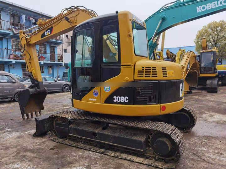 2012 Caterpillar 308C crawler excavator, side view
