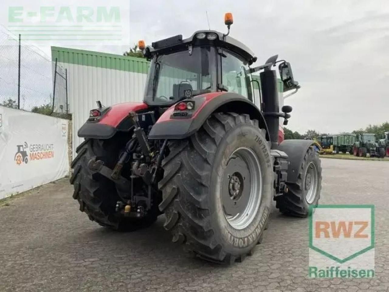 2018 Massey Ferguson 8735 S tractor, rear three-quarter view 2018 Massey Ferguson 8735 S tractor, rear three-quarter view