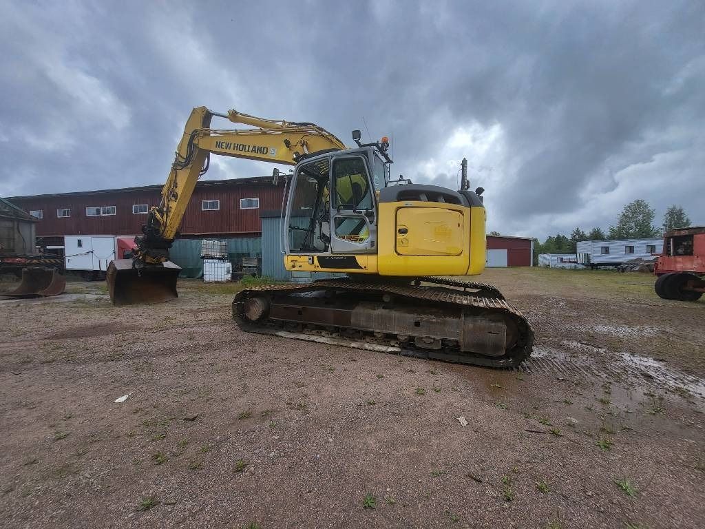 2012 New Holland E235BSR-2 crawler excavator, side view