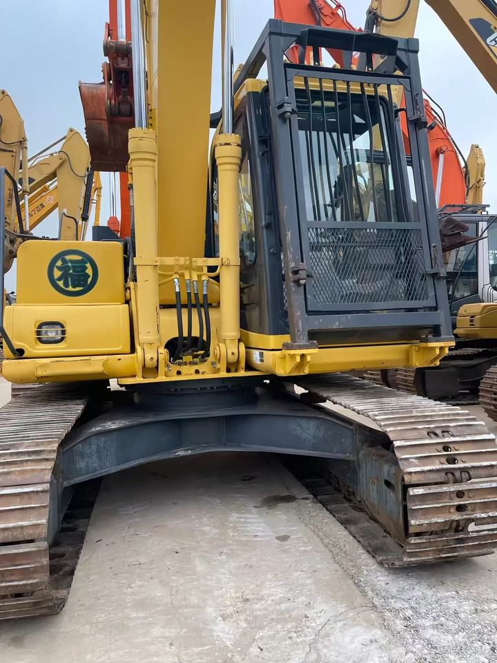 2021 Komatsu PC120 crawler excavator, front view