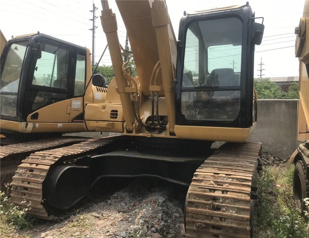 2023 Caterpillar 330C crawler excavator, front-quarter view