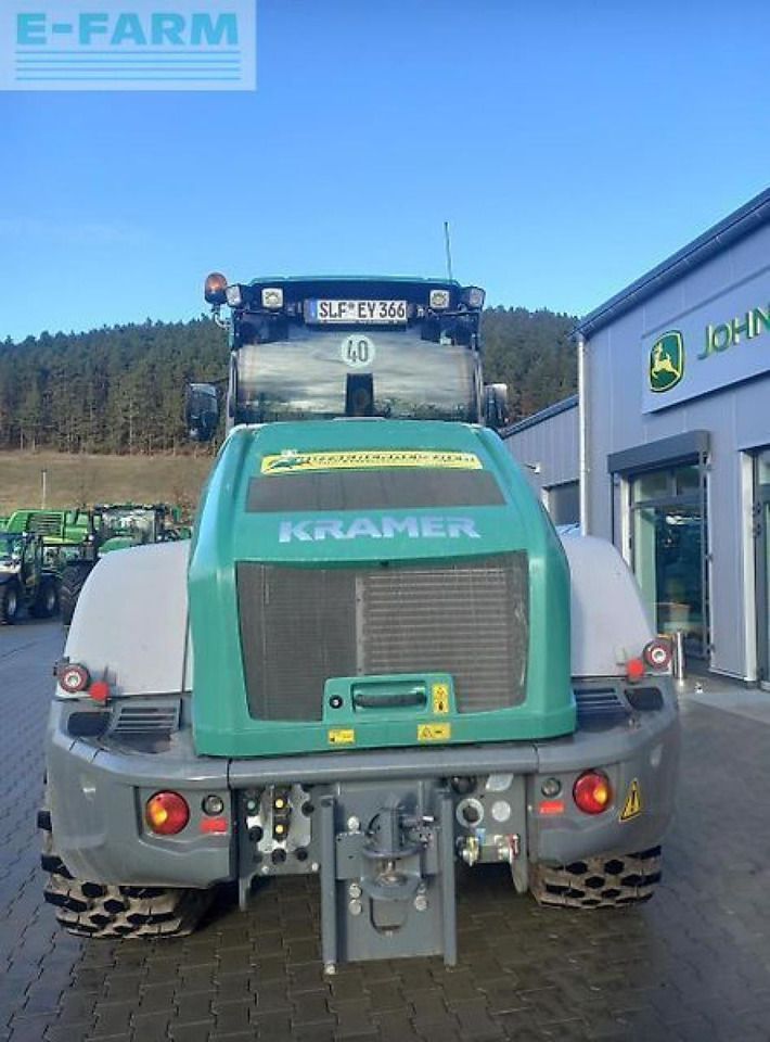 2022 Kramer KL55.8T mini excavator, rear view 2022 Kramer KL55.8T mini excavator, rear view