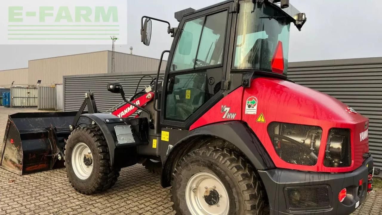 2023 Yanmar V7-HW mini excavator, side view