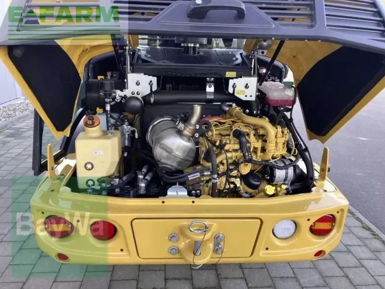 2023 Caterpillar 906-14A mini excavator engine compartment view 2023 Caterpillar 906-14A mini excavator engine compartment view