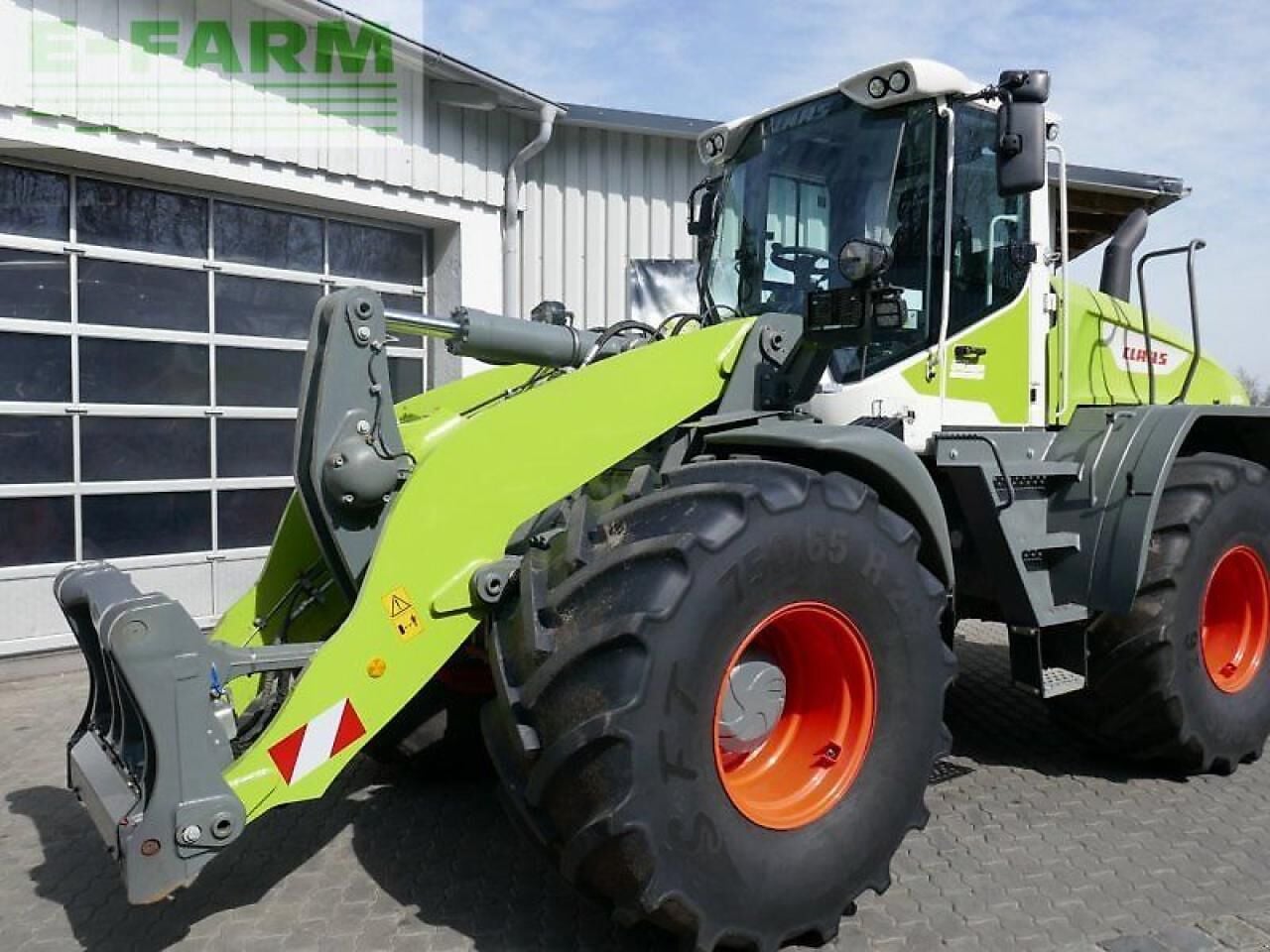 2024 Claas TORION 1611P wheel loader, front three-quarter view 2024 Claas TORION 1611P wheel loader, front three-quarter view