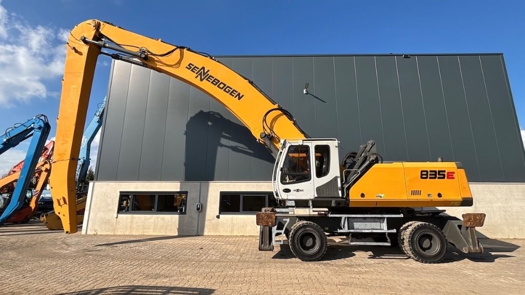 2015 Sennebogen 835E material handler, side view