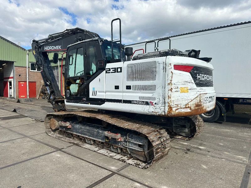 2021 Hidromek HMK 230LC-4 crawler excavator, rear three-quarter view