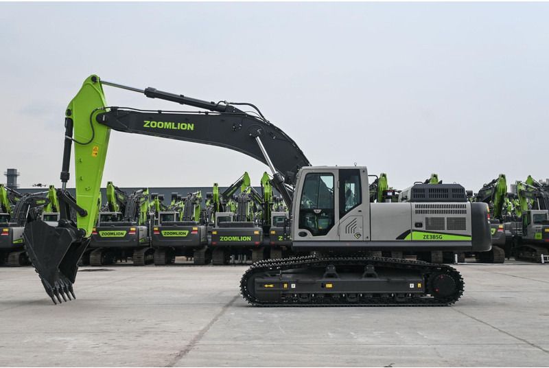 2025 Zoomlion ZE385G crawler excavator, side view