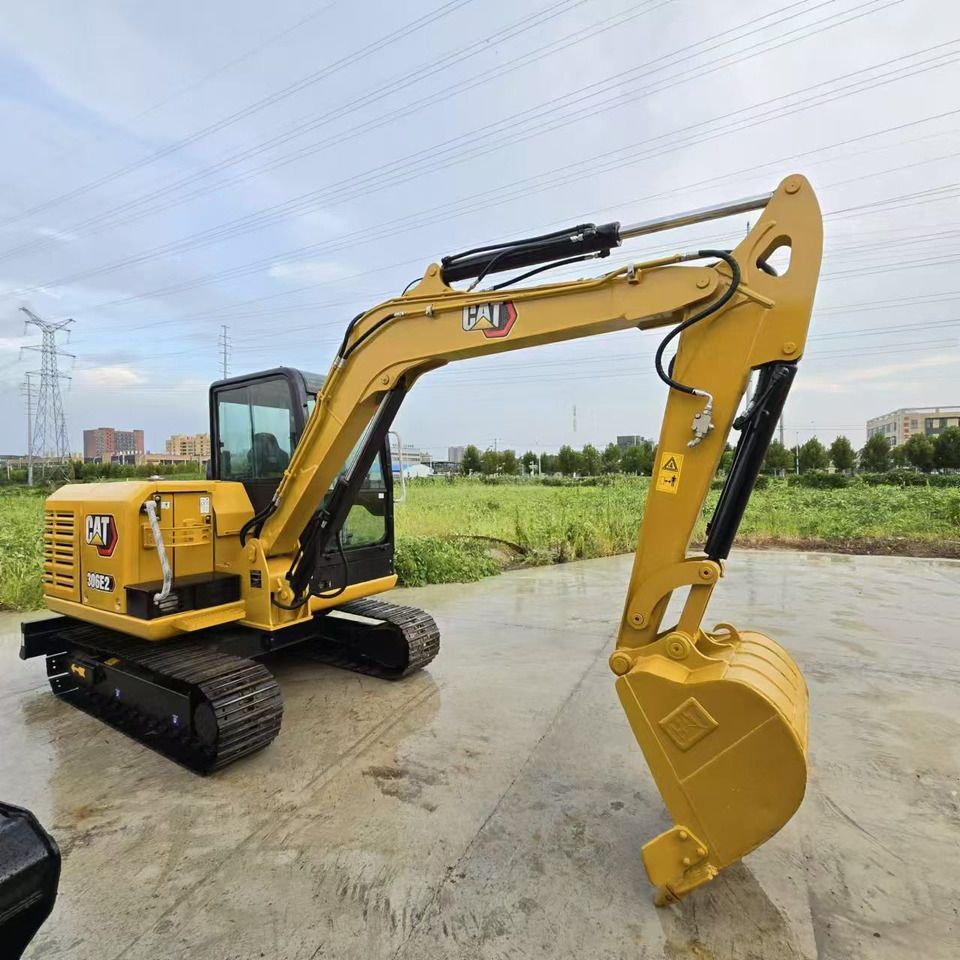 2023 Caterpillar 306E2 mini excavator, side profile view