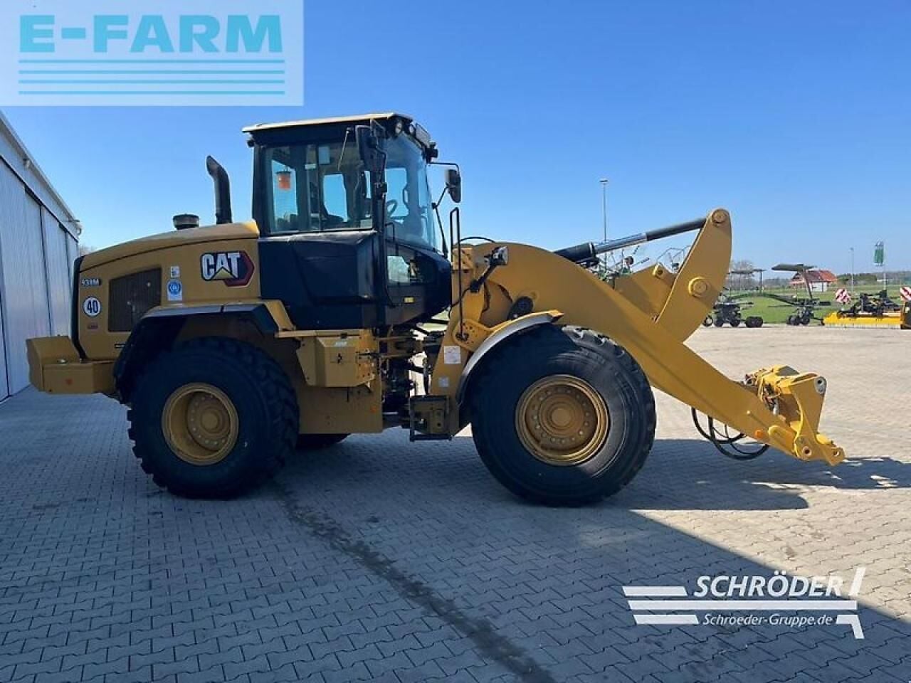 2023 Caterpillar 938M wheel loader, side view