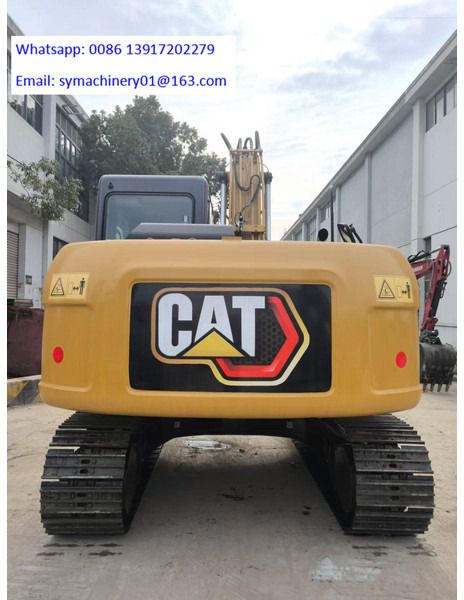 2023 Caterpillar 313D crawler excavator, rear view