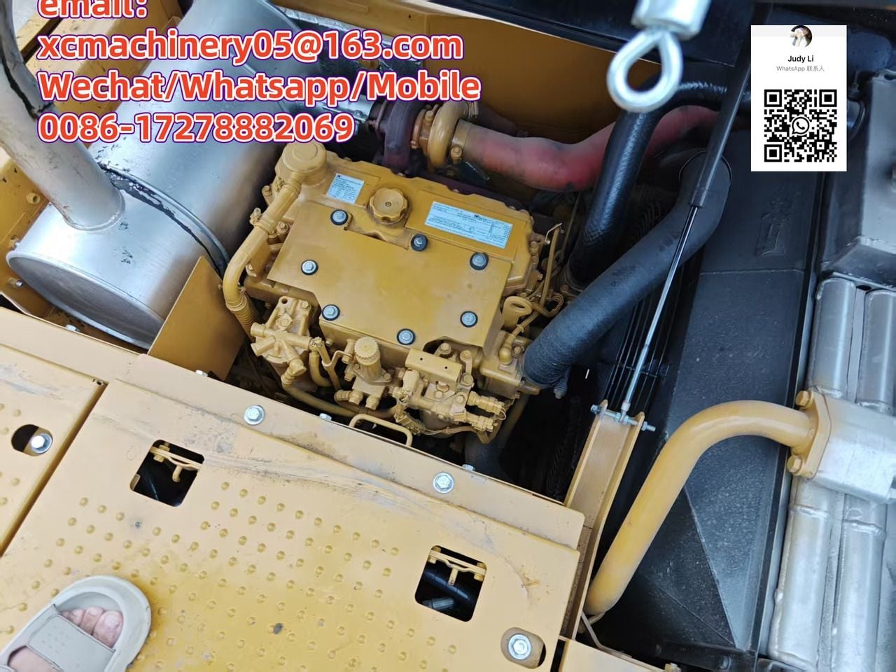2022 Caterpillar 315D crawler excavator engine compartment view 2022 Caterpillar 315D crawler excavator engine compartment view
