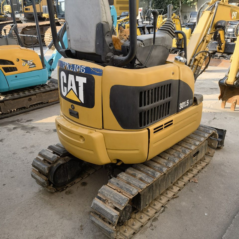 2022 Caterpillar 301.5 mini excavator rear view