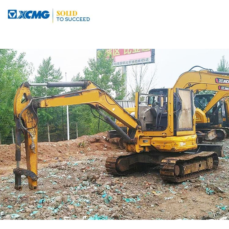 2020 XCMG XE35U crawler excavator, side view