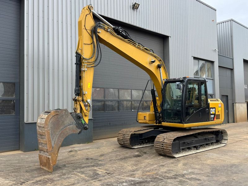 2019 Caterpillar 313FLGC crawler excavator side view