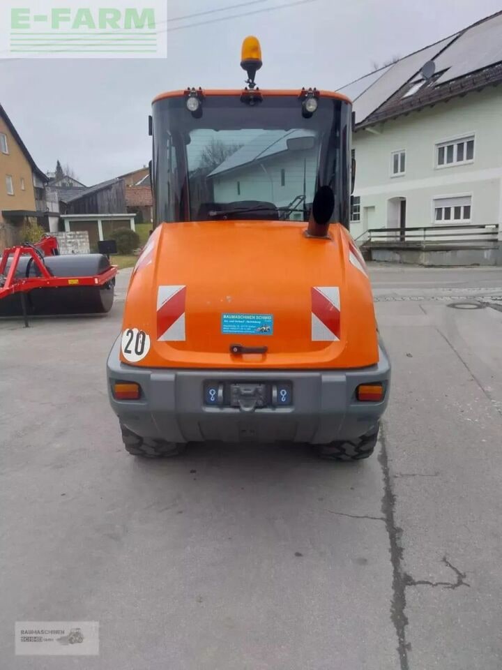 2015 Liebherr 508 mini excavator rear view 2015 Liebherr 508 mini excavator rear view