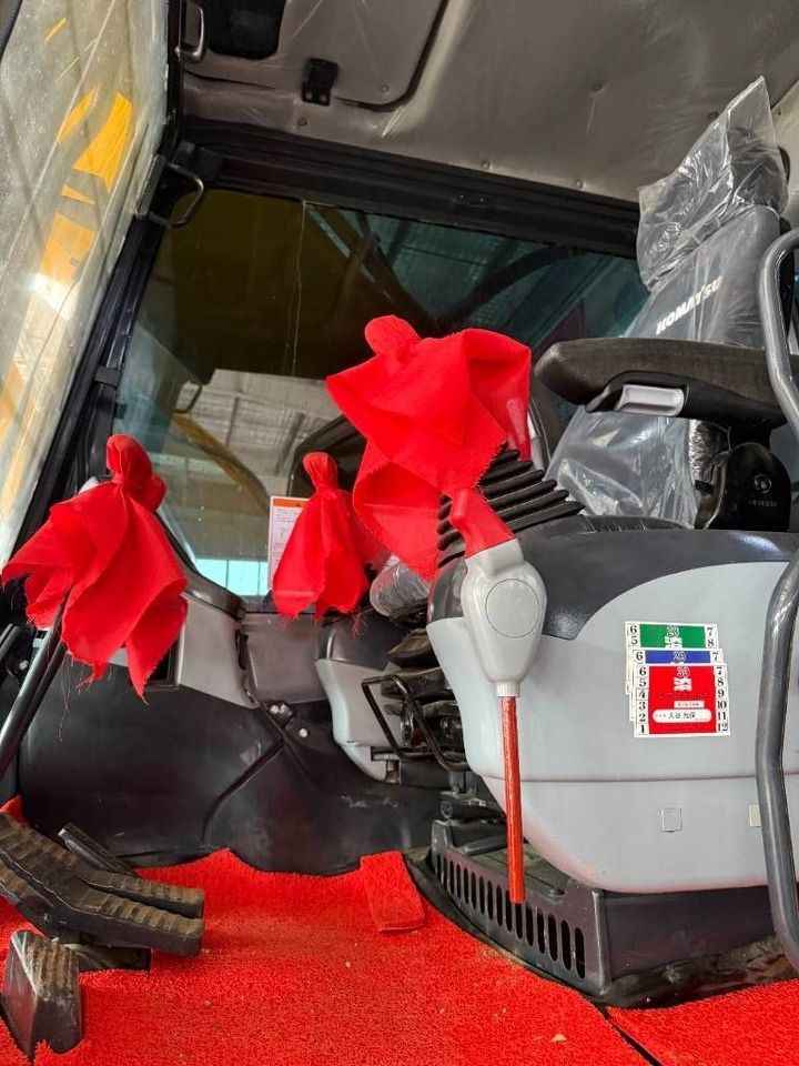 2024 Komatsu 350 crawler excavator interior view