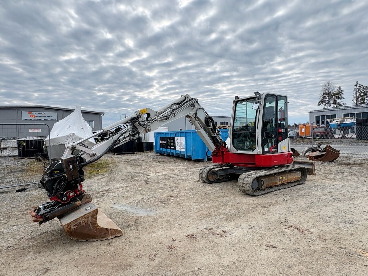 2023 Takeuchi TB257FR crawler excavator side view 2023 Takeuchi TB257FR crawler excavator side view