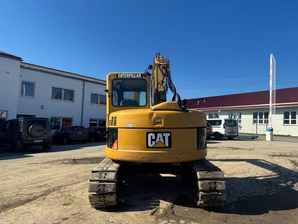 2008 Caterpillar 308C mini excavator, rear view