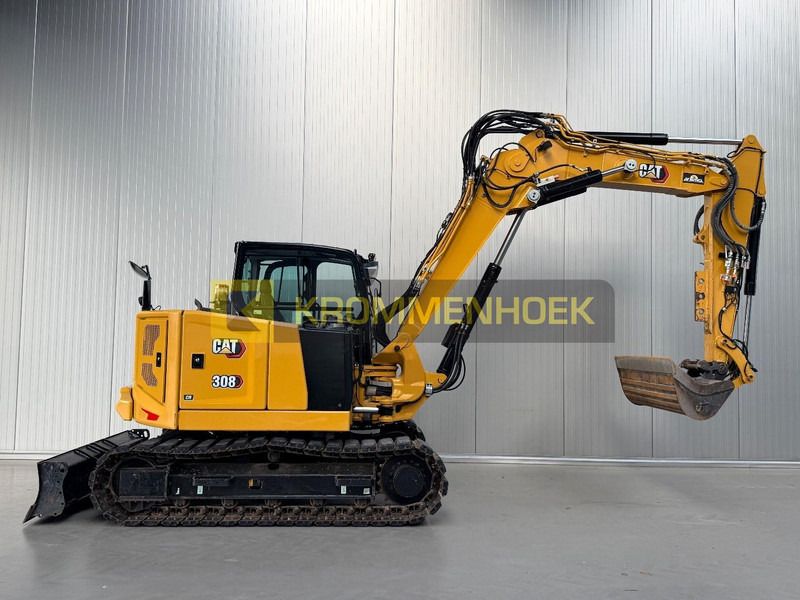 2022 Caterpillar 308 mini excavator, side view