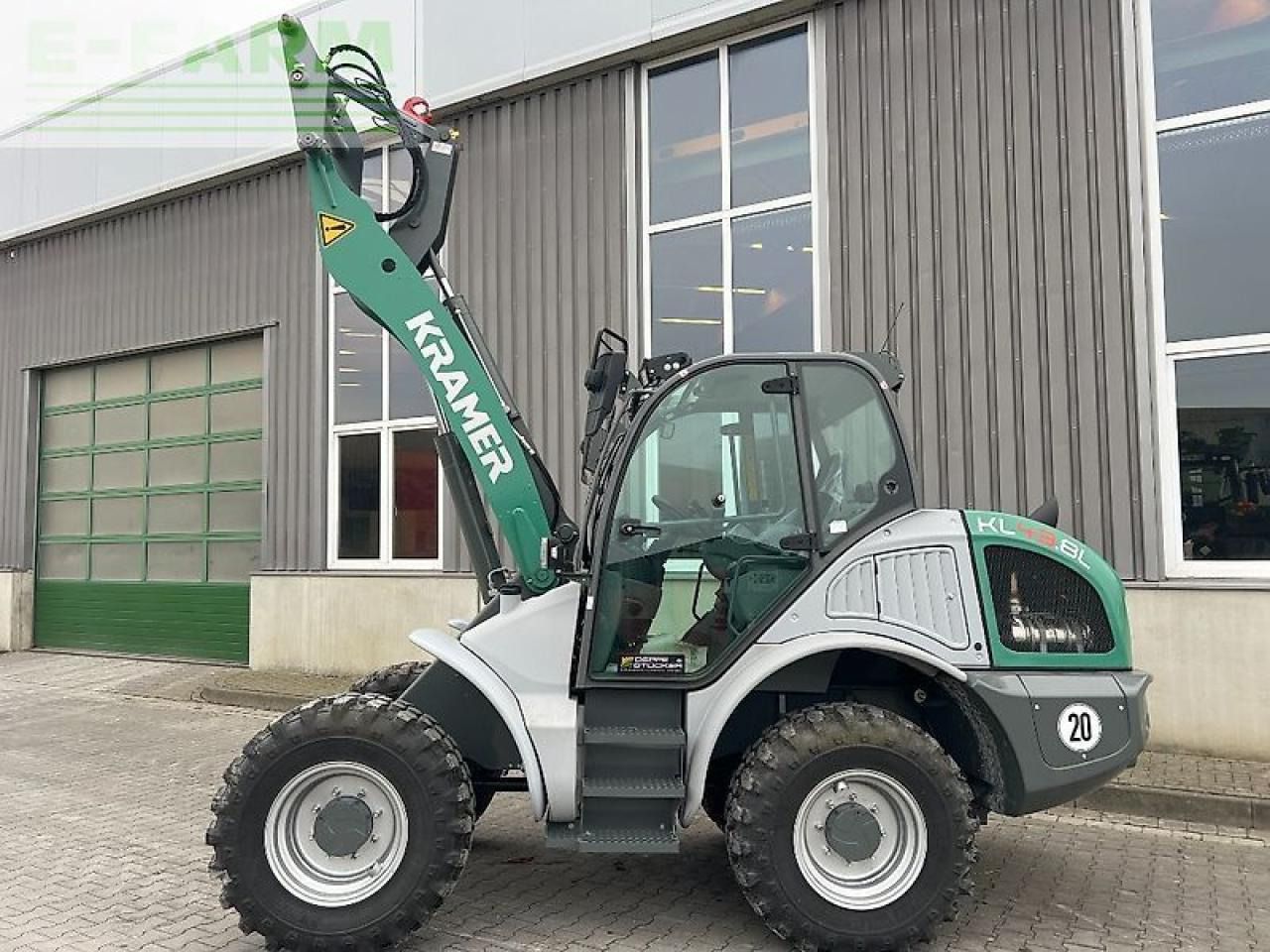 2023 Kramer KL43.8L wheel loader side view 2023 Kramer KL43.8L wheel loader side view