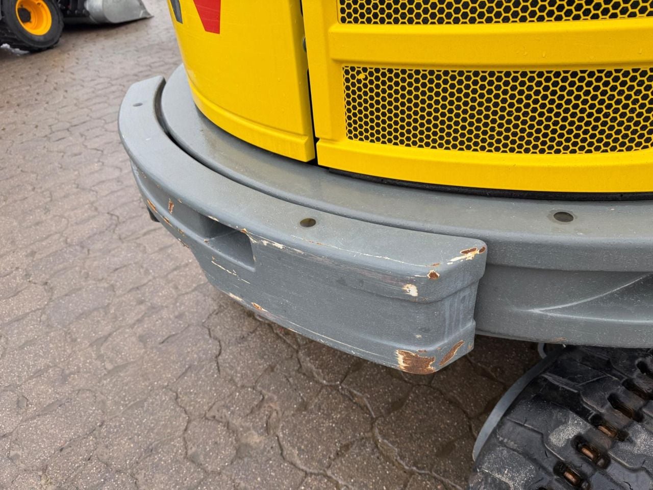 2023 Wacker Neuson ET 35 mini excavator counterweight detail