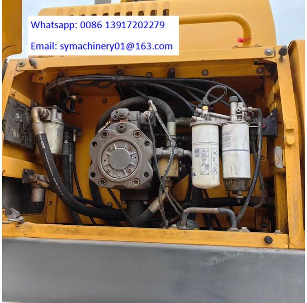 2021 Volvo EC480DL crawler excavator engine compartment view