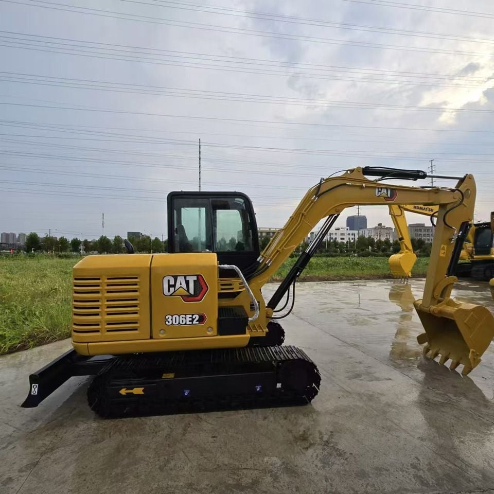 2023 Caterpillar 306E2 mini excavator side view