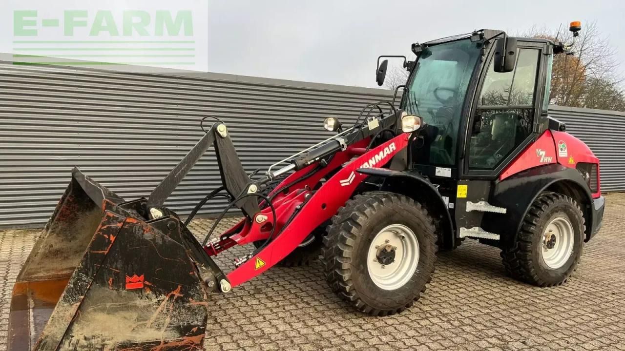 2023 Yanmar V7-HW mini excavator, side view