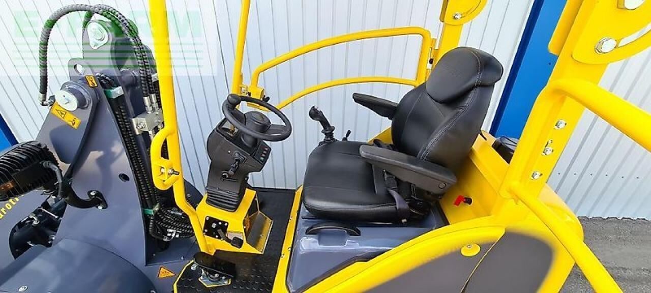 2025 Eurotrac W11 mini excavator operator station view