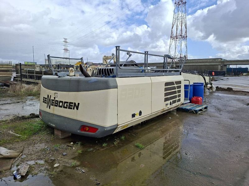 2013 Sennebogen 830E K17 material handler upperstructure rear view