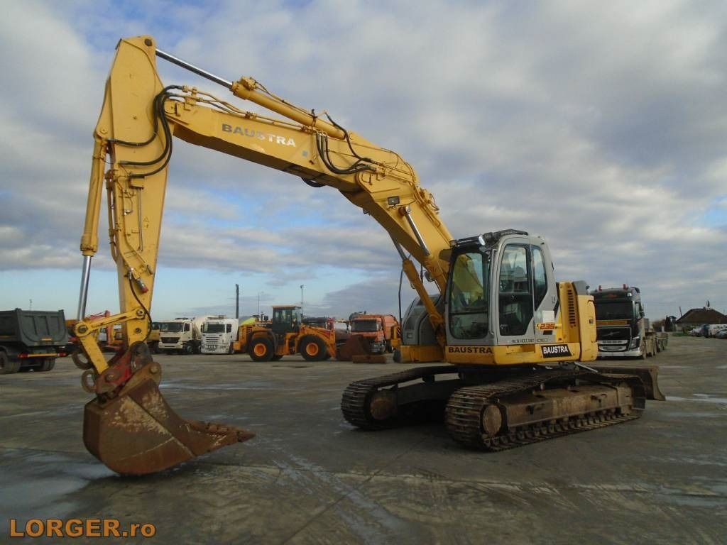 2008 New Holland E235BSR-2 crawler excavator, side view