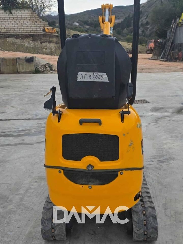 2015 JCB 8008 CTS mini excavator, rear view