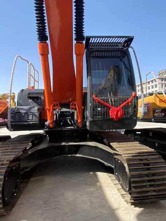 2023 Hitachi ZX200 crawler excavator, front view