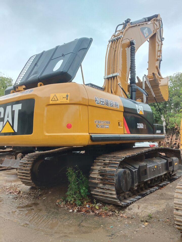 2025 Caterpillar 336D crawler excavator, side profile view